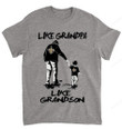 NFL New Orleans Saints Like Grandpa Like Grandson T-Shirt