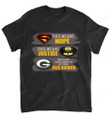 NFL Green Bay Packers This Mean Marvel Superhero Batman T-Shirt