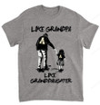 NCAA Appalachian State Mountaineers Like Grandpa Like Granddaughter T-Shirt