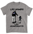 NFL Buffalo Bills Like Grandpa Like Granddaughter T-Shirt