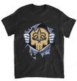 NFL New Orleans Saints Punisher Logo Dc Marvel Jersey Superhero Avenger T-Shirt
