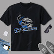 Danburys Ices Hockeys Trashers Vintages UHL T-Shirt