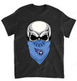 NFL Tennessee Titans Skull Rock With Mask T-Shirt