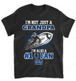 NFL Indianapolis Colts Not Just Grandpa Also A Fan T-Shirt