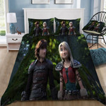3d  How To Train Your Dragon 3 Bedding Set Duvet Cover
