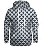 Penguin Pattern Pullover 3d Hoodie