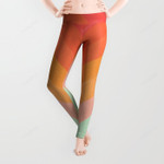 Rainbow Chevrons All Over Print 3D Legging