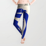 Blue Nude All Over Print 3D Legging