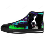 Border Collie High Top Shoes