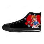 Lucy's Heart High Top Shoes