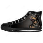 Rottweiler Dog High Top Shoes