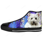 West Highland White Terrier High Top Shoes