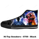 Back to the Future High Top Shoes