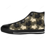 Scottish Terrier High Top Shoes