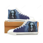 Eyeless Jack Mask White Classic High Top Canvas Shoes