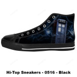 Made Only for Real Fans Tardis High Top Shoes