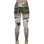 It's The Stone Age Lightweight Velour All Over Print 3D Legging