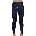 Space Galaxy Night Sky With Stars All Over Print 3D Legging