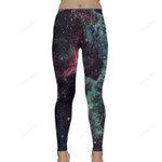 Galaxy And Nebula Space All Over Print 3D Legging