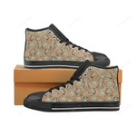 Whippet Black Classic High Top Canvas Shoes