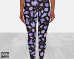 Pastel Goth Crystal Kawaii Witchy All Over Print 3D Legging