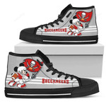 Tampa Bay Buccaneers Nfl Football High Top Shoes