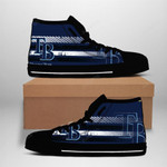 Tampa Bay Rays Nfl Football High Top Shoes