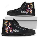 The Beatles Rock Band High Top Vans Shoes