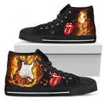 The Rolling Stones High Top Shoes
