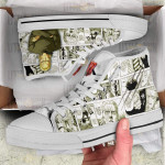 King One Punch Man Anime Mixed Manga High Tops Shoes