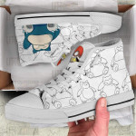 Snorlax High Tops Shoes