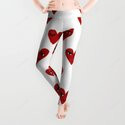 Heart Love Valentines Day All Over Print 3D Legging
