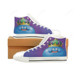 King Slime White Classic High Top Canvas Shoes