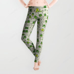 Happy Frogs All Over Print 3D Legging