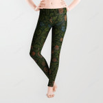Violet and Columbine All Over Print 3D Legging
