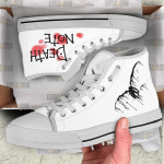 Death Note Anime Custom All Star High Top Shoes