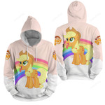 My Little Pony Applejack 3d Full Over Print Hoodie Zip Hoodie Sweater Tshirt