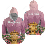 Hong Kong 3d Full Over Print Hoodie Zip Hoodie Sweater Tshirt