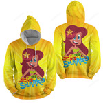 Zig And Sharko Marina Yellow Background 3d Full Over Print Hoodie Zip Hoodie Sweater Tshirt