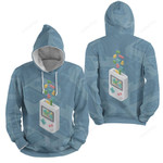 Tetris - The Blocks Falling Into The Gameboy 3d Full Over Print Hoodie Zip Hoodie Sweater Tshirt