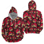 Angry Birds Red Birds 3d Full Over Print Hoodie Zip Hoodie Sweater Tshirt3d Full Over Print Hoodie Zip Hoodie Sweater Tshirt