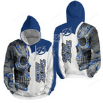 Nhl Tampa Bay Lightning With Skull 3d Full Over Print Hoodie Zip Hoodie Sweater Tshirt