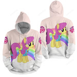 My Little Pony Scootaloo 3d Full Over Print Hoodie Zip Hoodie Sweater Tshirt