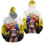 Harley Quinn Dasha 3d Full Over Print Hoodie Zip Hoodie Sweater Tshirt