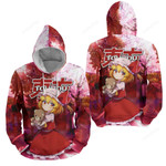 Touhou Flandre Scarlet & Her Teddy Bear 3d Full Over Print Hoodie Zip Hoodie Sweater Tshirt