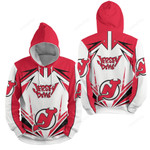 Nhl New Jersey Devils Lighting 3d Full Over Print Hoodie Zip Hoodie Sweater Tshirt