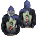 Paranorman Along With Ghosts 3d Full Over Print Hoodie Zip Hoodie Sweater Tshirt
