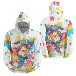 Yu-Gi-Oh! Dark Magician Girl's Portrait 3d Full Over Print Hoodie Zip Hoodie Sweater Tshirt