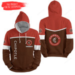 Personalized Chipotle Mexican Grill 3d Full Over Print Hoodie Zip Hoodie Sweater Tshirt