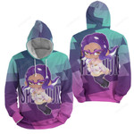 Splatoon - The Purple Octoling Girl 3d Full Over Print Hoodie Zip Hoodie Sweater Tshirt